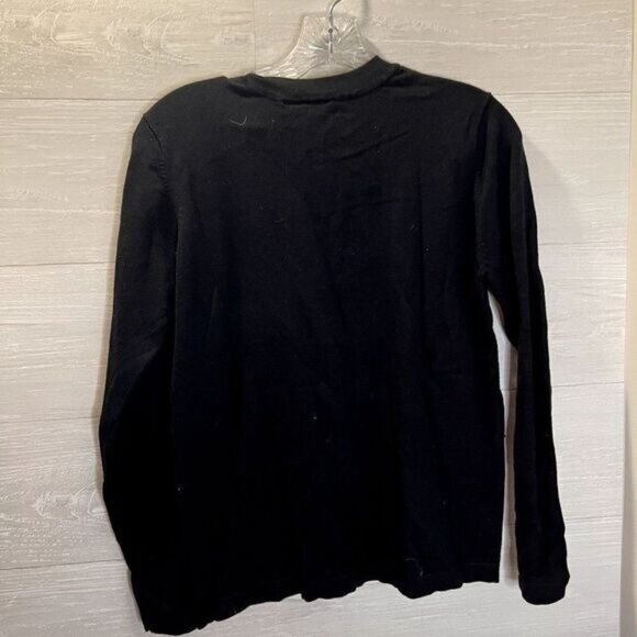 Holiday Edition Women's‎ Casual Long Sleeve Sweatshirt Studded Pullover Top - Picture 4 of 6